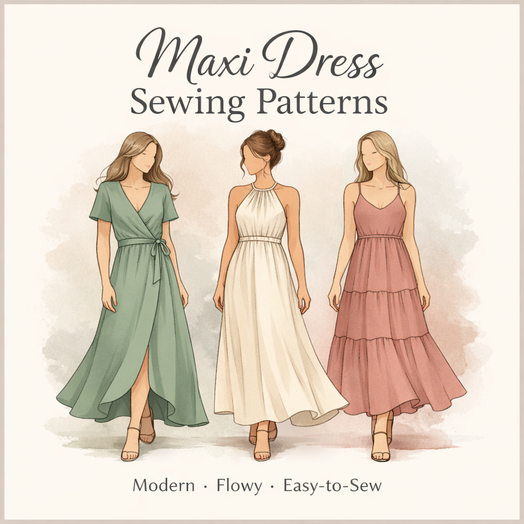 Maxi Dress Sewing Patterns for Elegant and Timeless Garments Winslet's Sewing Patterns Maxi Dress Sewing Patterns for Elegant and Timeless Garments Winslet's Sewing Patterns