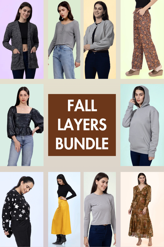 Fall Layers Bundle: 10 Essential Patterns for Your Fall Wardrobe