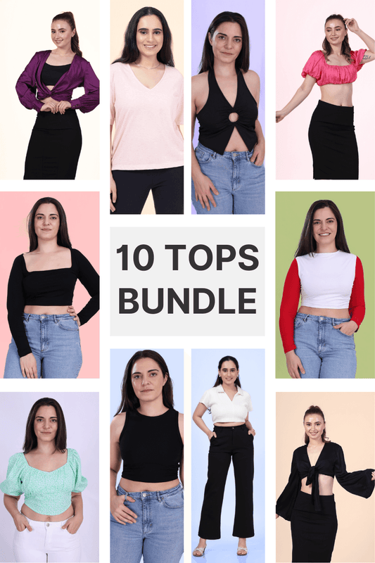 Bundle of 10 Favorite Tops Sewing Patterns [Save over 50%]