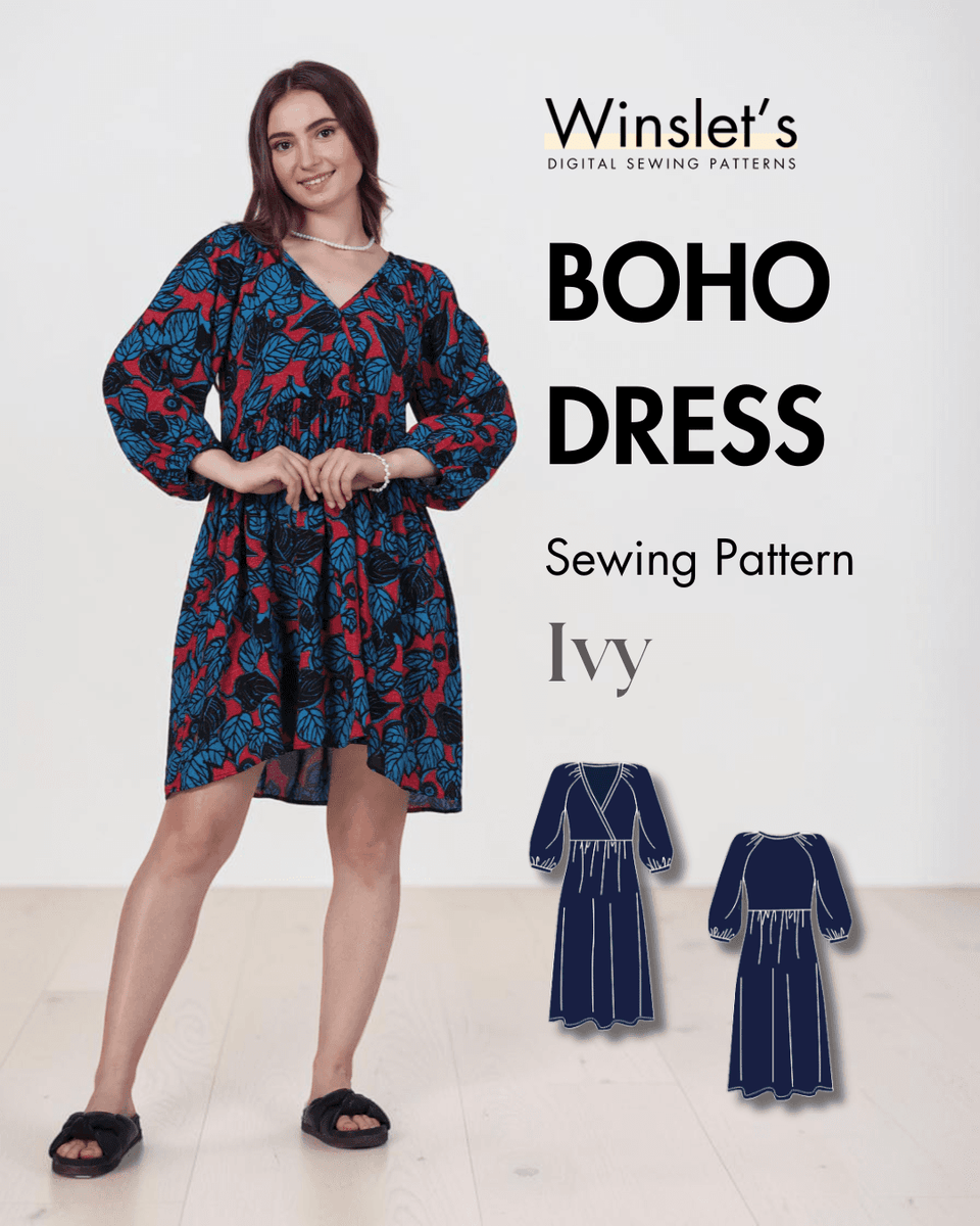 Boho Dress Sewing Pattern