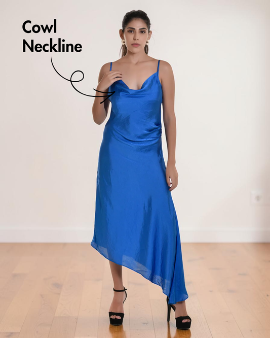 Cowl Neck Maxi Dress Sewing Pattern 'Aurora'