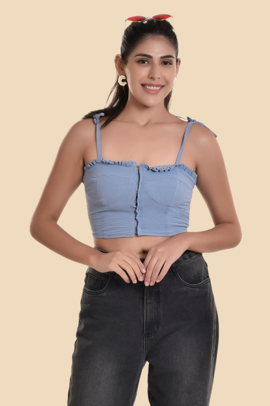Strappy Bustier Top Sewing Pattern 'Piper'