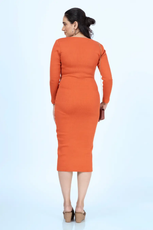 'Finch' Bodycon Midi Dress Sewing Pattern