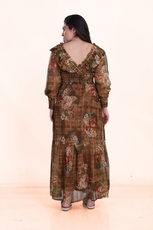 'Daisy' Vintage Maxi Dress Sewing Pattern