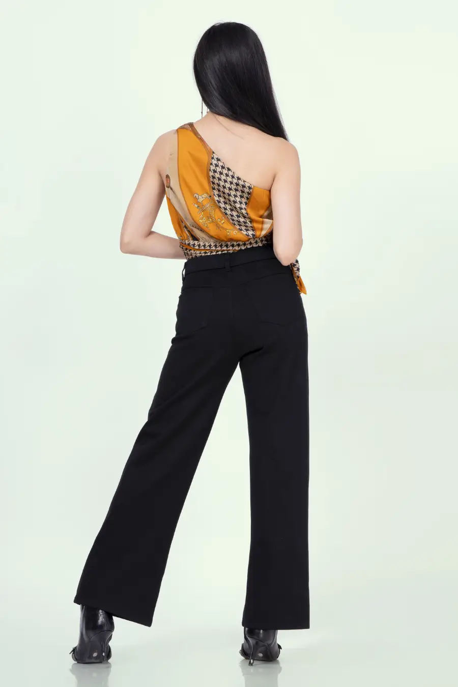 'Elysian' One Shoulder Crop Top Sewing Pattern