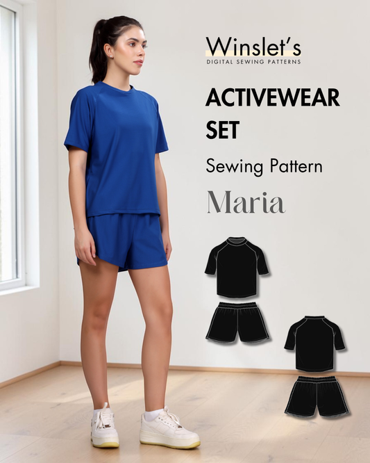 Activewear Set Sewing Pattern 'Maria'