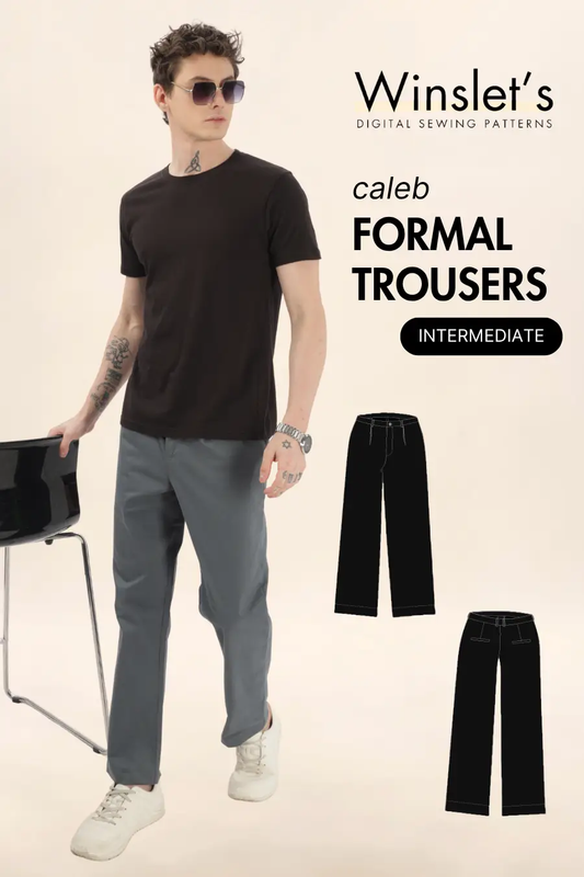 Men's Formal Trousers Sewing Pattern 'Caleb'