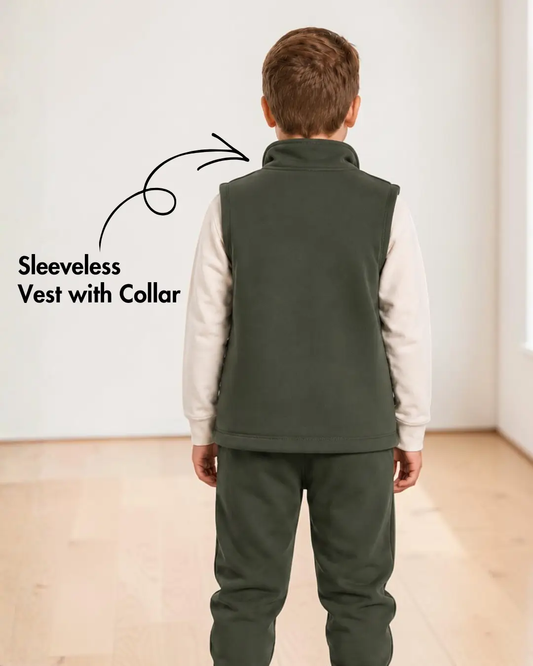 Kid's Sleeveless Vest Sewing Pattern 'Flynn'
