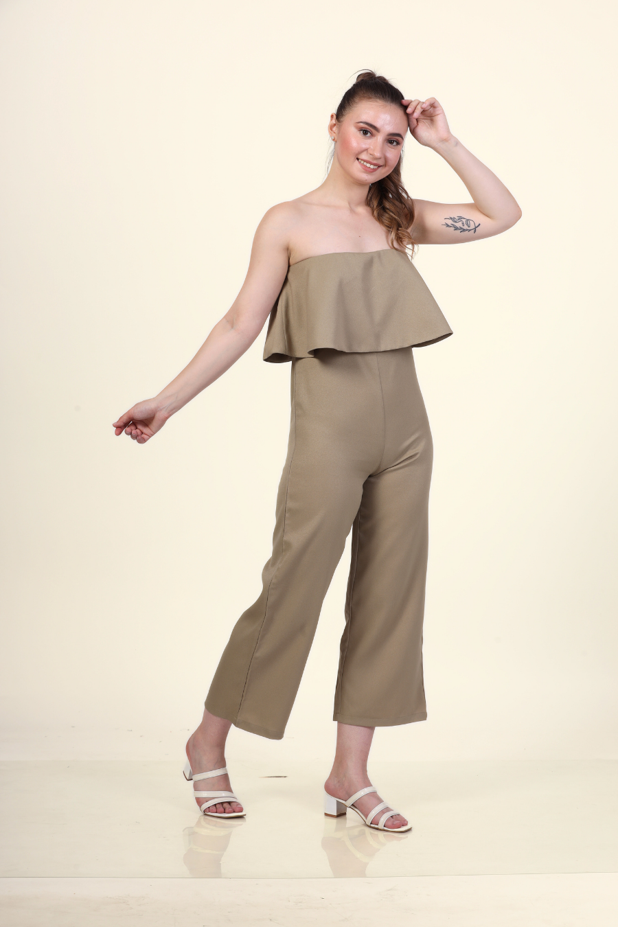 'Pearl' Strapless Jumpsuit Sewing Pattern