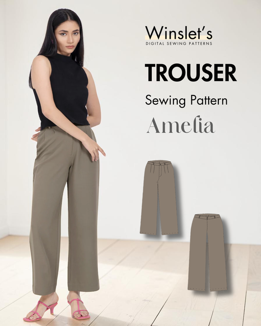 Trouser Sewing Pattern 'Amelia'