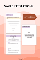 Sewing practice sheets with simple instructions and how-to guides. Helps beginners master sewing basics with structured exercises.