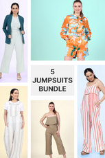 5-in-1 Jumpsuit Sewing Patterns Bundle [Save 70%+]