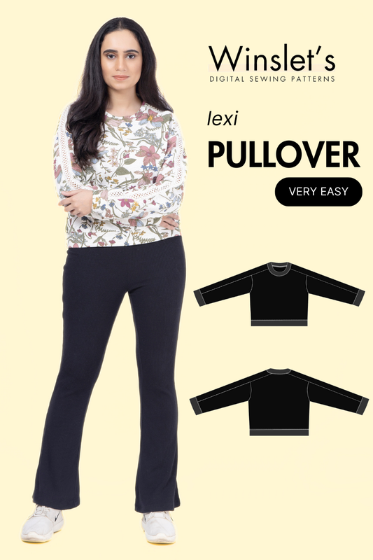 Pullover Sewing Pattern 'Lexi'