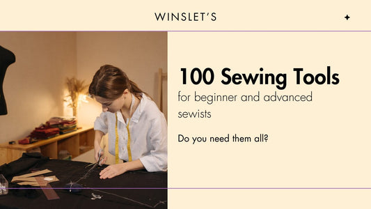 Woman using sewing tools in a cozy workspace for beginner and advanced sewists