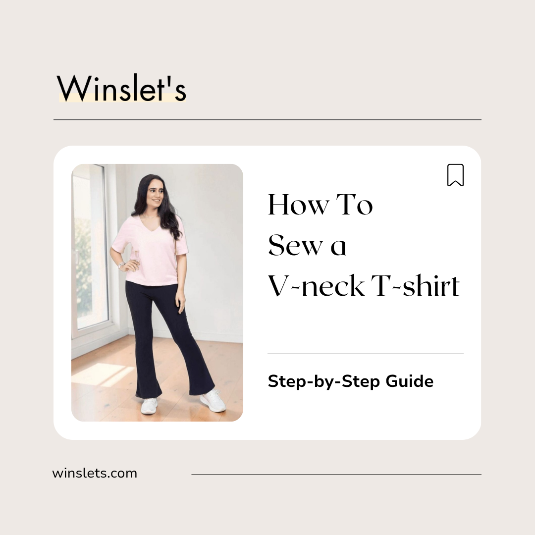 How to Sew a V-Neck T-Shirt