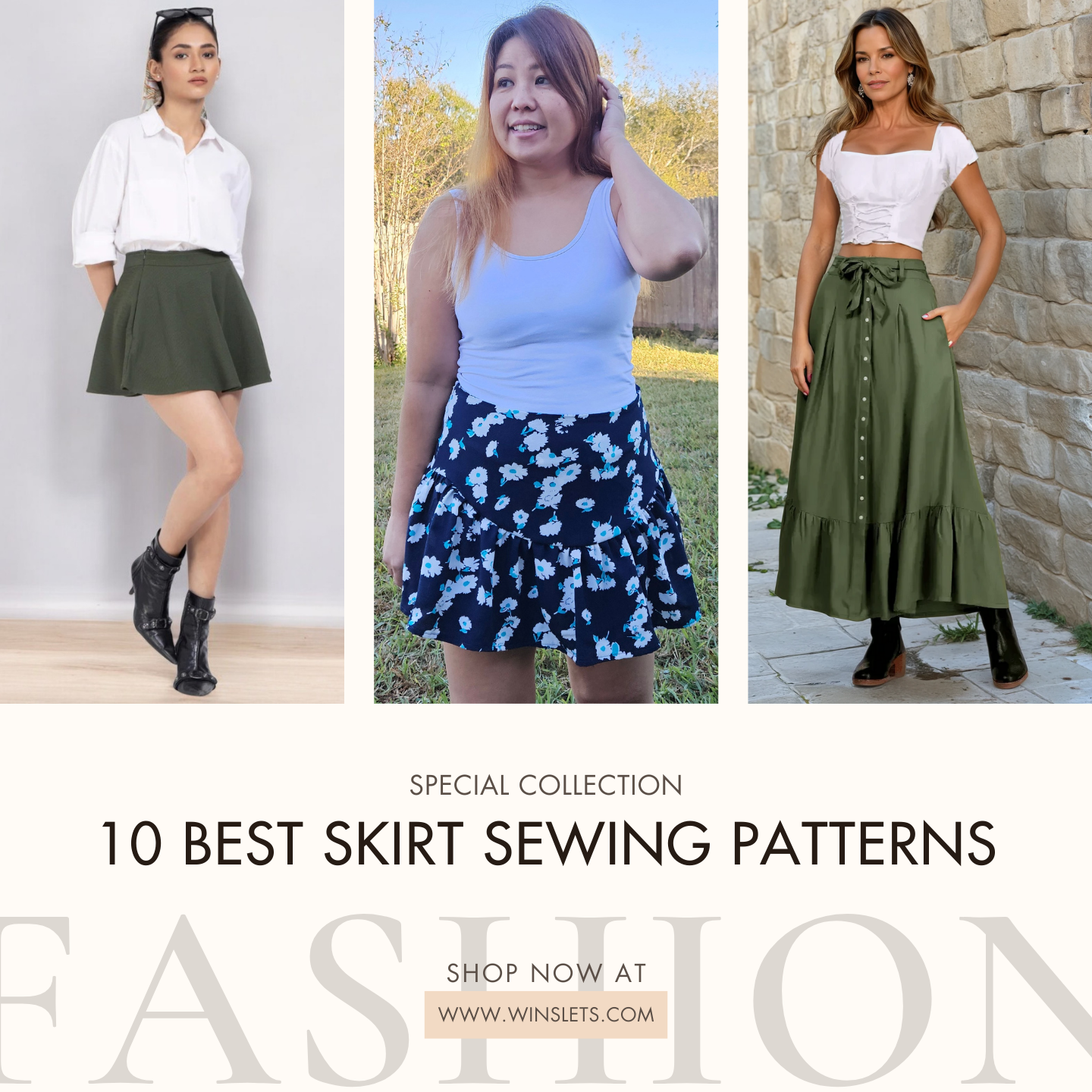 The Best Skirt Sewing Patterns to Sew Right Now
