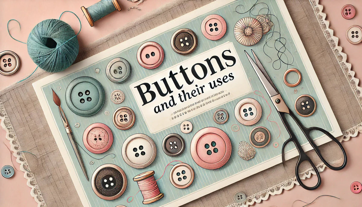 Button Stand Pattern A Guide to Buttons and how to sew them: Essential Sewing Notions ...