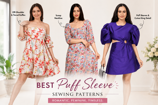 10 Best Puff Sleeves Sewing Patterns