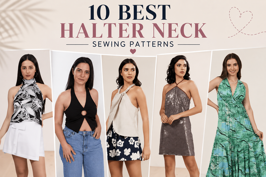 10 Best Halter Neck Sewing Patterns for Stylish Handmade Outfits