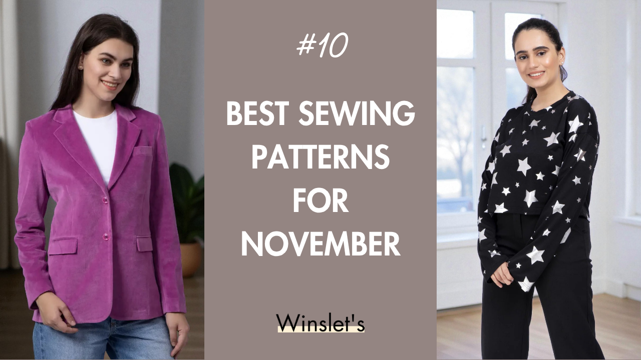 10 Best Sewing Patterns for November