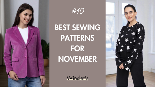 10 Best Sewing Patterns for November