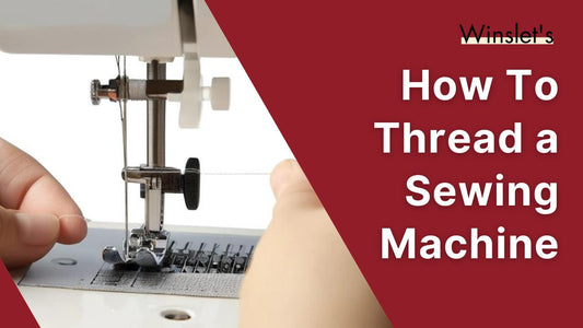 Hands threading a sewing machine needle with textHow to Thread a Sewing Machine"  

This alt text is concise, SEO-friendly, and reflects the instructional nature of the image.
