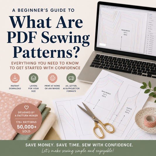 What Are PDF Sewing Patterns? A Beginner's Guide