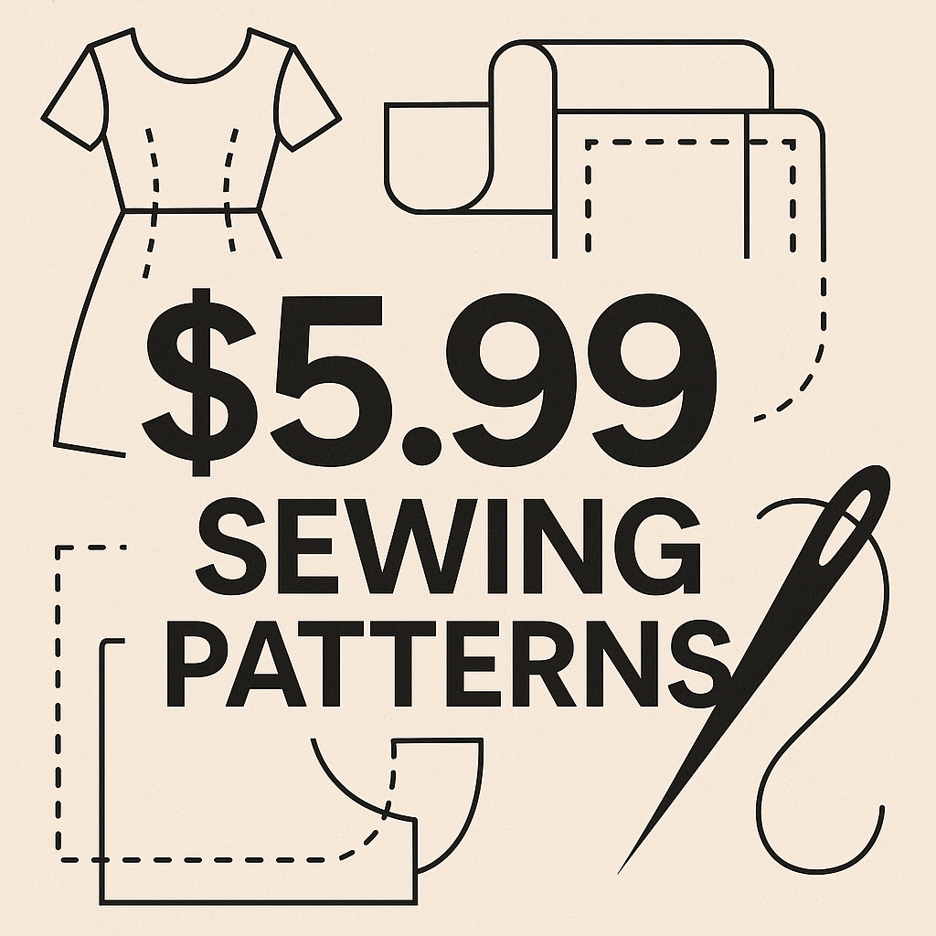 $5.99 Sewing Patterns
