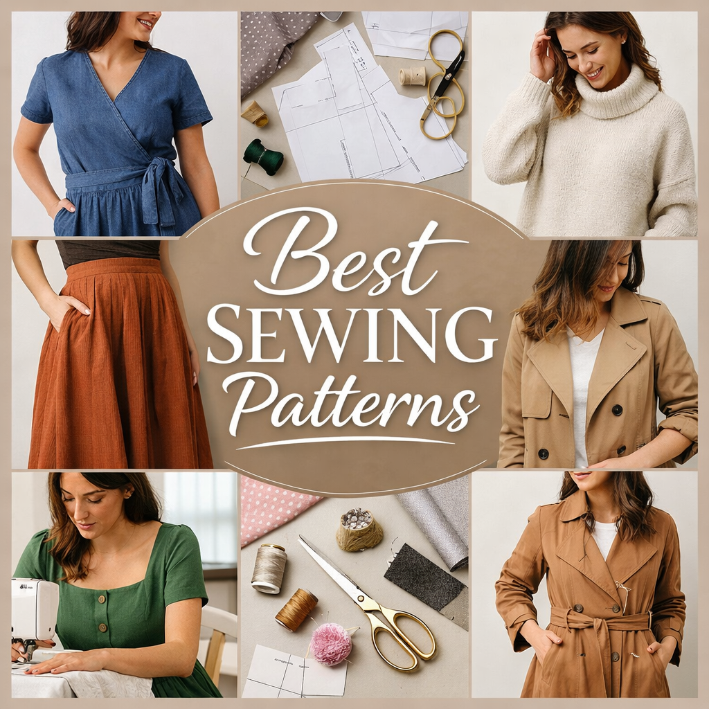 Top sewing patterns for all skill levels by Winslet