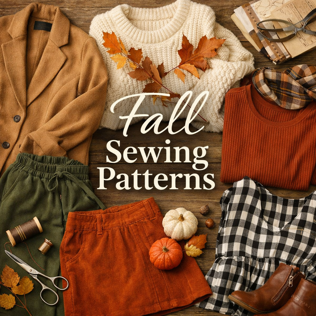 Fall Sewing Patterns | Cozy Layers & Transitional Styles