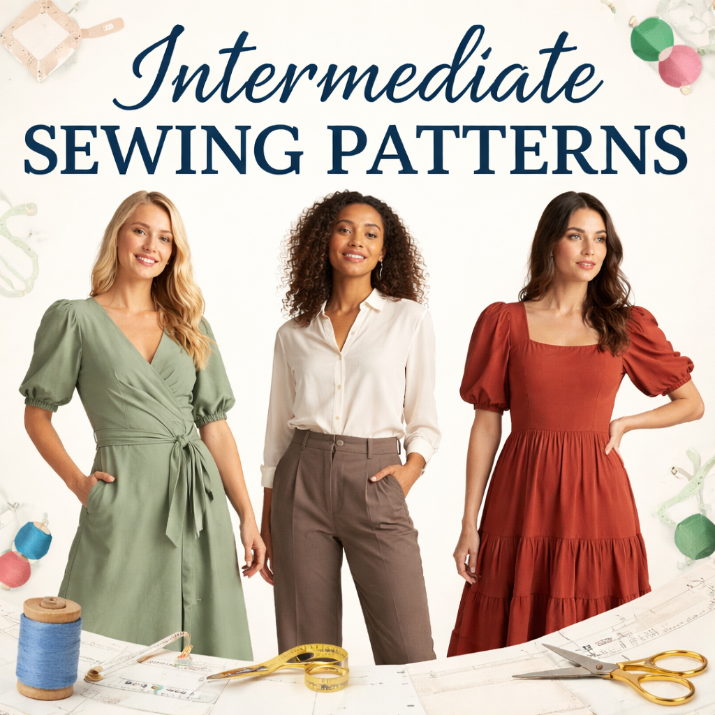Explore Intermediate Sewing Patterns 