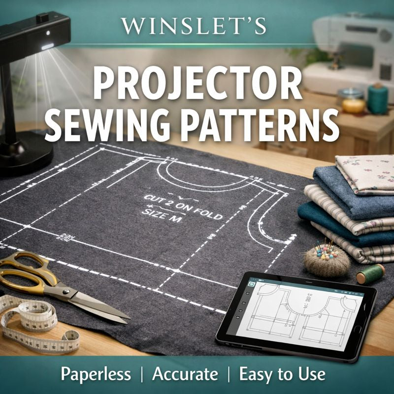 Pattern Projector App Projector Sewing Patterns - Easy Paperless Sewing | PDF files