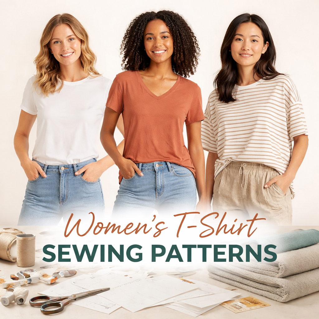 Stylish women's T-shirt patterns