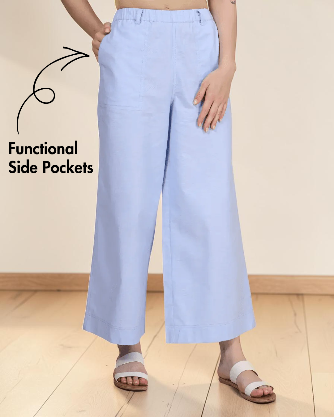 Wide Leg Pants Sewing Pattern 'Ella'