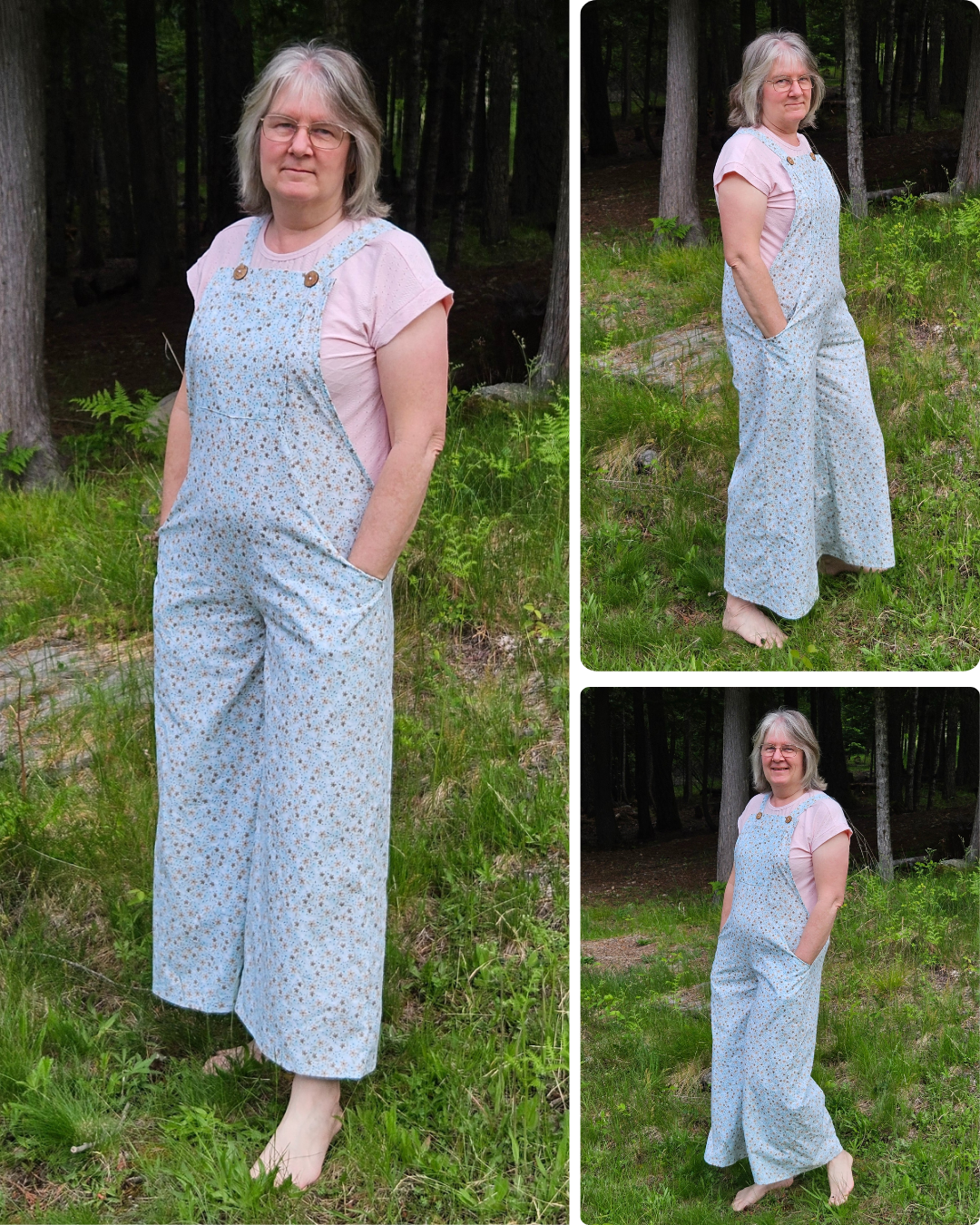Overall Jumpsuit Sewing Pattern 'Belle'