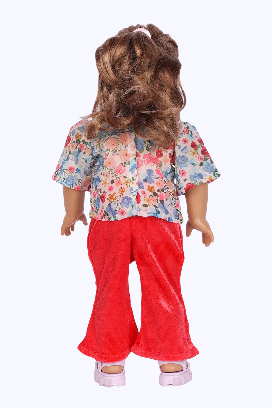 Dolls Retro Flare Set – Top & Flared Pants Set Sewing Pattern 'Mabel'