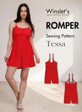 Romper Sewing Pattern 'Tessa'