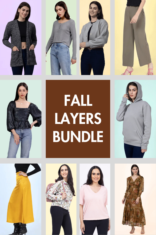 Fall Layers Bundle: 10 Essential Patterns for Your Fall Wardrobe