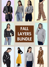 Women's Fall Layers Capsule Bundle: 10 Essential Patterns