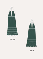 Halter Maxi Dress Sewing Pattern 'Clover'