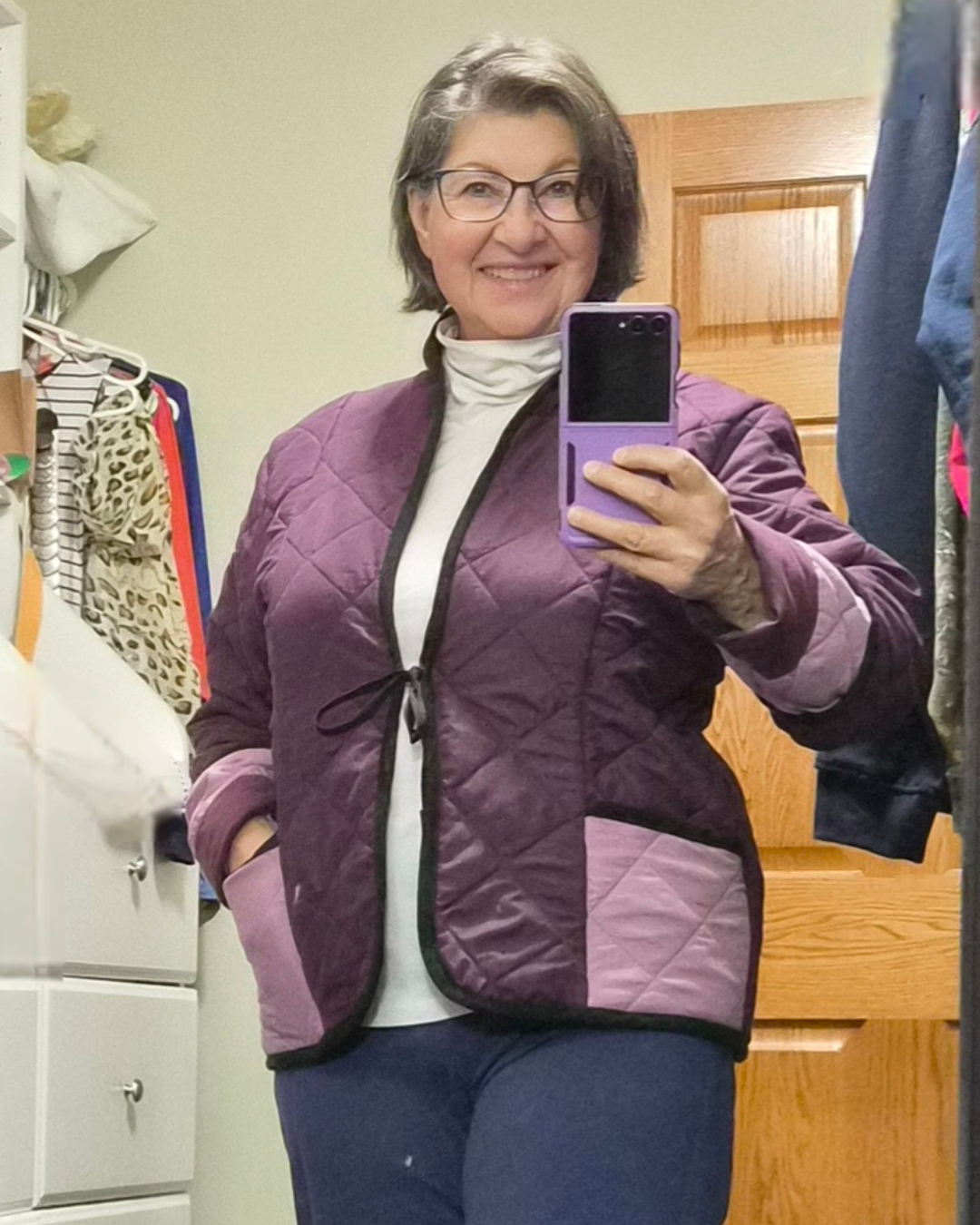 Reversible Quilted Jacket Sewing Pattern 'Romy'