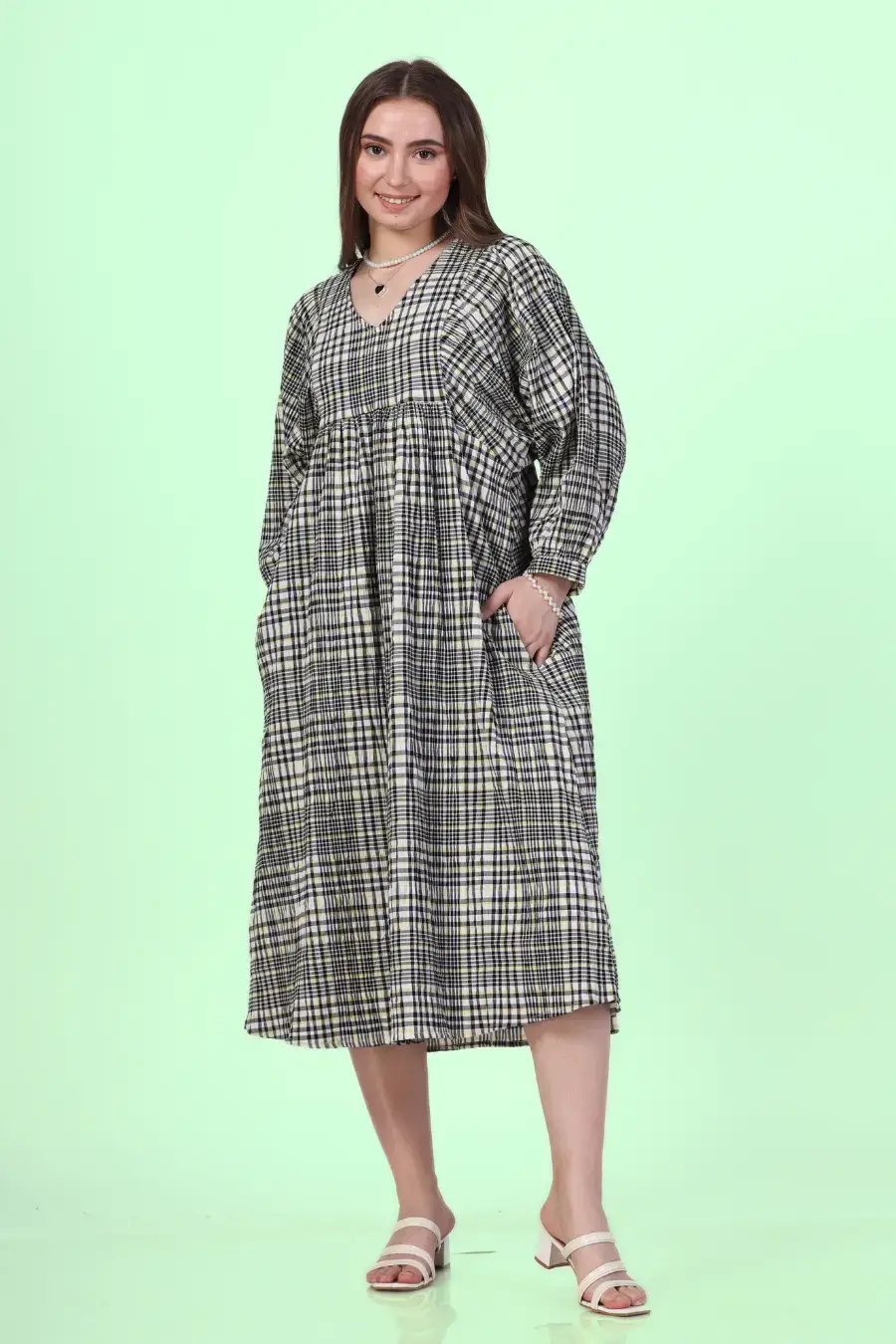Midi Dress Sewing Pattern 'Heather' | Women's Long Sleeves Pattern Winslet's Sewing Patterns Midi Dress Sewing Pattern 'Heather' | Women's Long Sleeves Pattern Winslet's Sewing Patterns