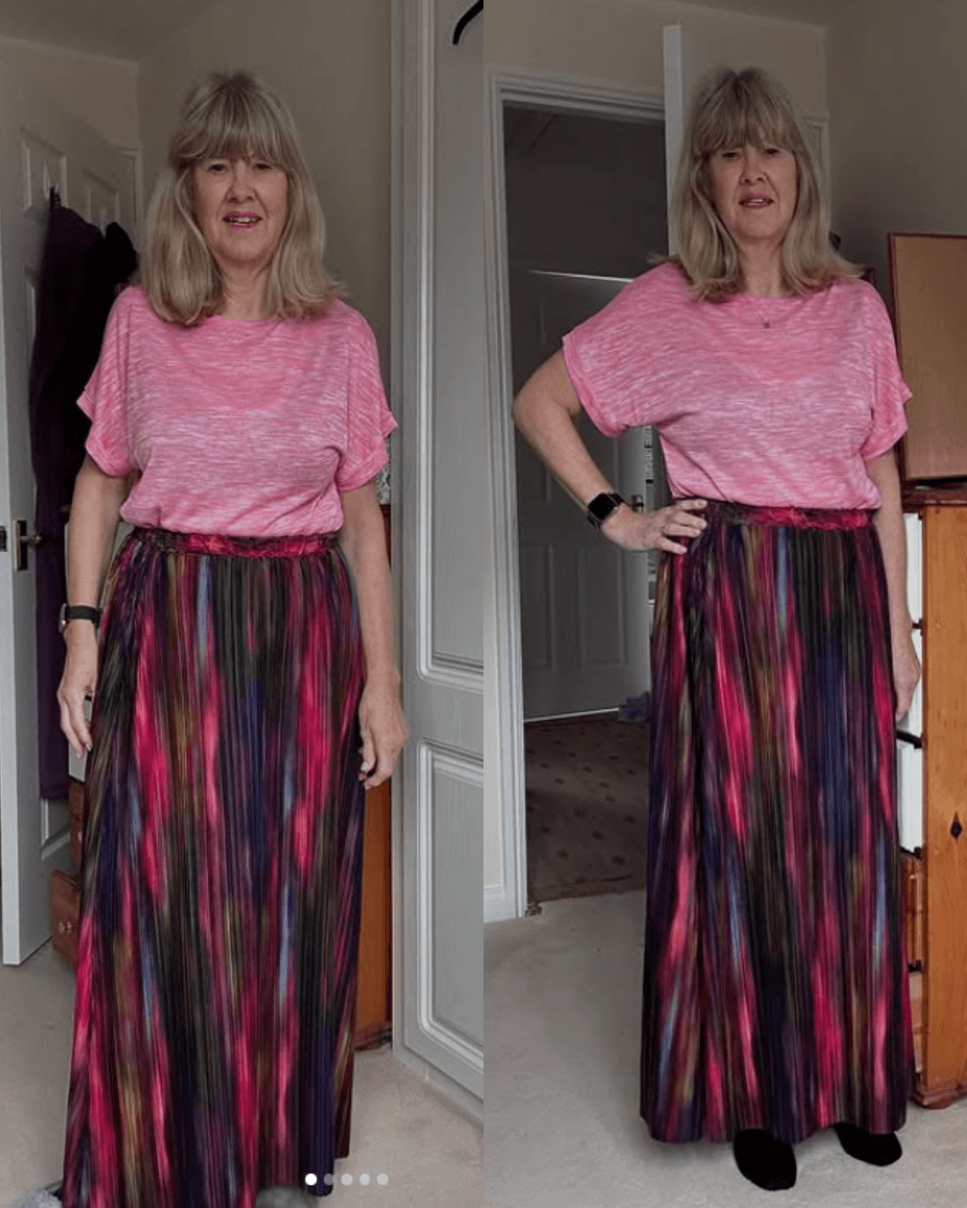 Free Maxi Skirt PDF Women's Sewing Pattern 'Zinnia'