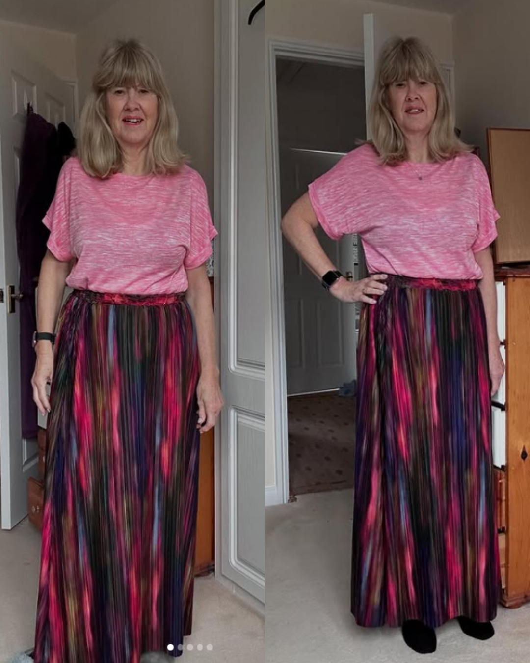 Gathered Maxi Skirt Sewing Pattern 'Zinnia'