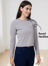 Long Sleeve T-shirt Sewing Pattern 'Misha'