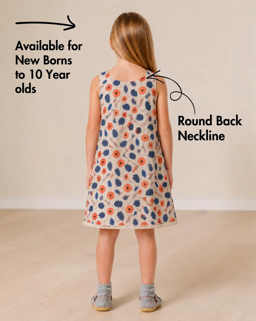 Kid's Dress Sewing Pattern 'Cathy'