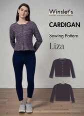 Cardigan Sewing Pattern 'Liza'