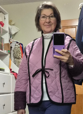 Reversible Quilted Jacket Sewing Pattern 'Romy'