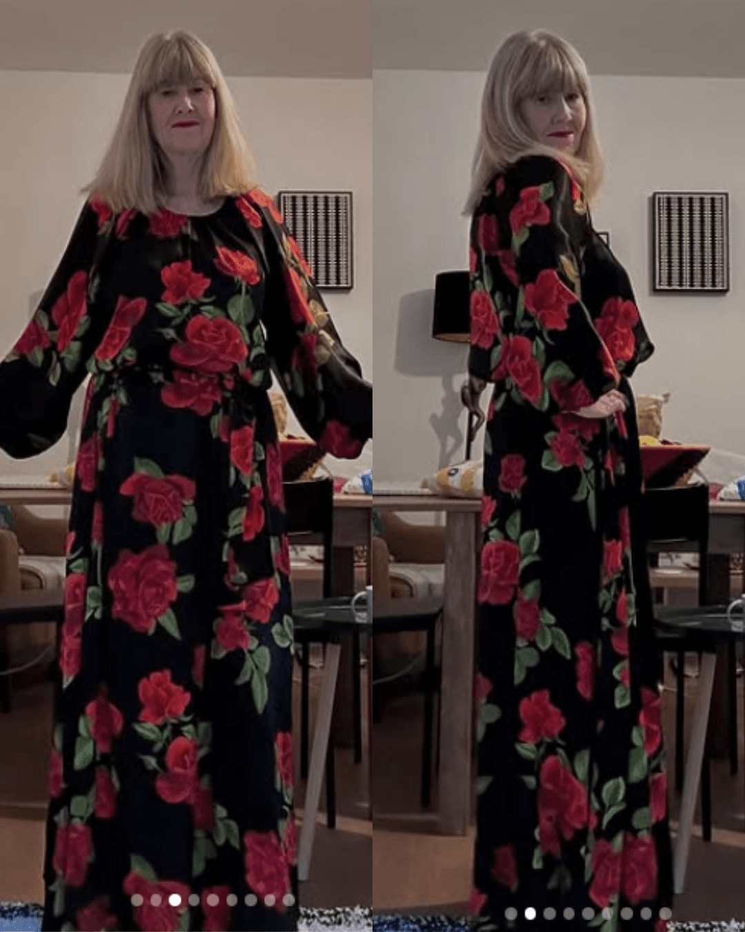 Free Maxi Skirt PDF Women's Sewing Pattern 'Zinnia'