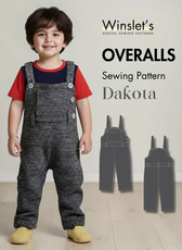 Kid's Overalls Sewing Pattern 'Dakota'
